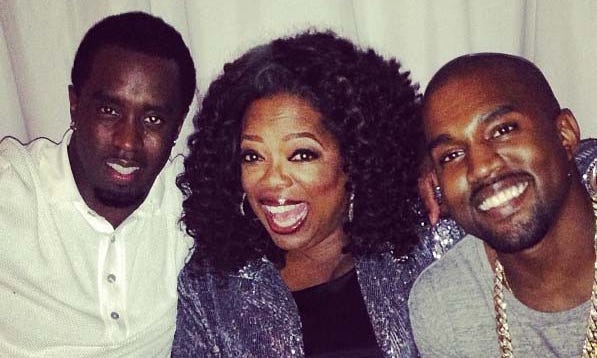 Oprah parties with Kim, Kanye, Diddy, Jagger