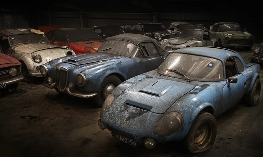 230 Rare classic cars found in the Netherlands. They can get millions of dollars when they auction them off