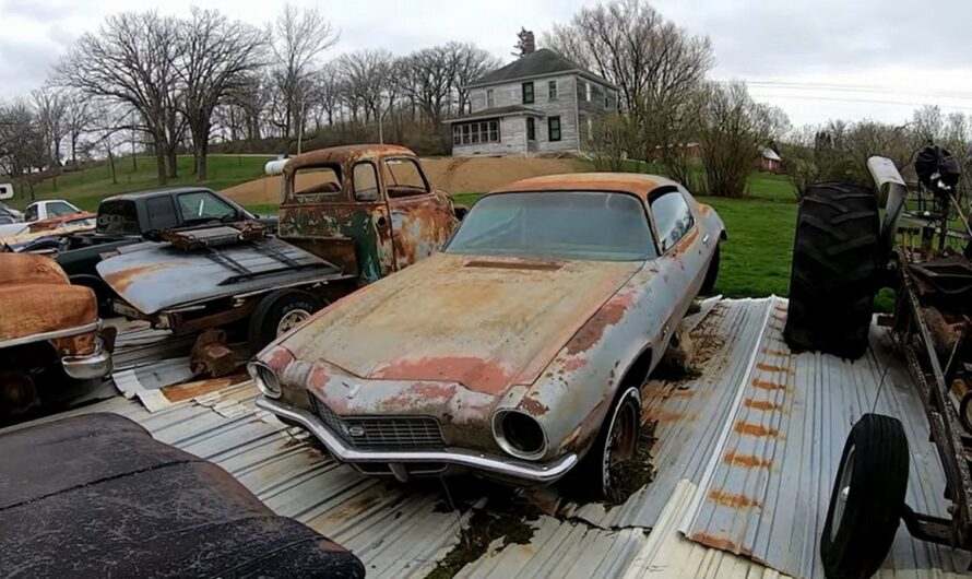 Rare 1967 Chevrolet Camaro SS/RS P-Code Discovery in a Midwest Junkyard