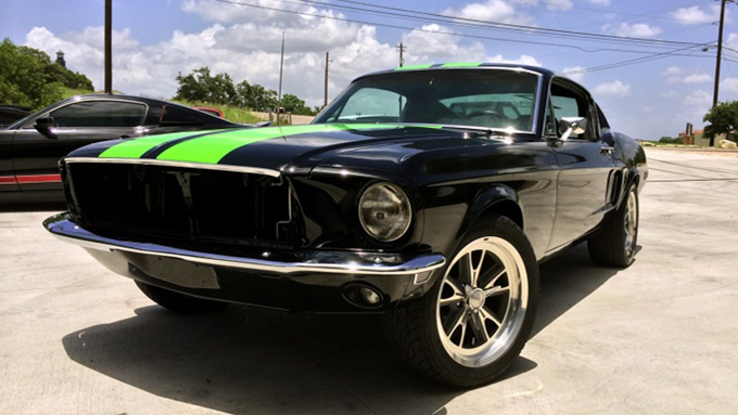 Electrifying Excitement: Zombie 222’s 1968 Mustang Delivers Silent Rubber-Burning Action!