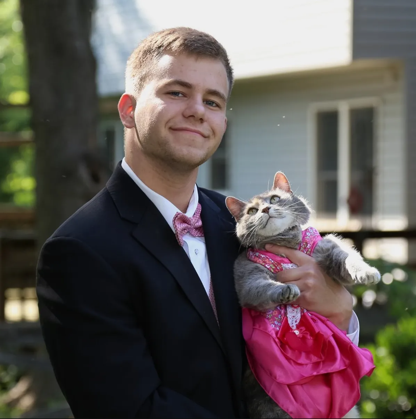 This Man Took His Feline Friend to Prom After Striking Out on Dates