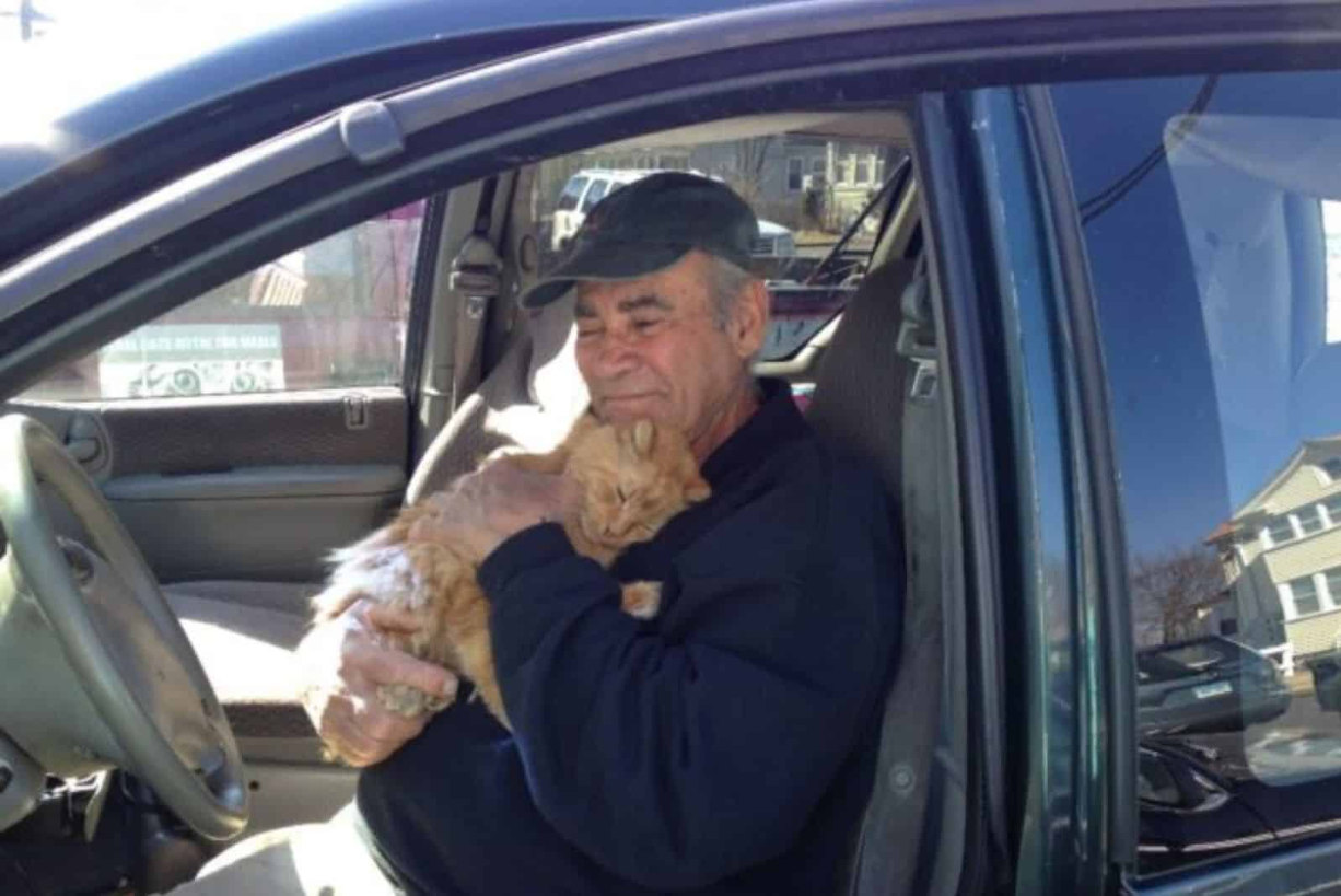 This Retired Veteran Feeds Stray Cats With Money He Earns From Selling Scrap Metal