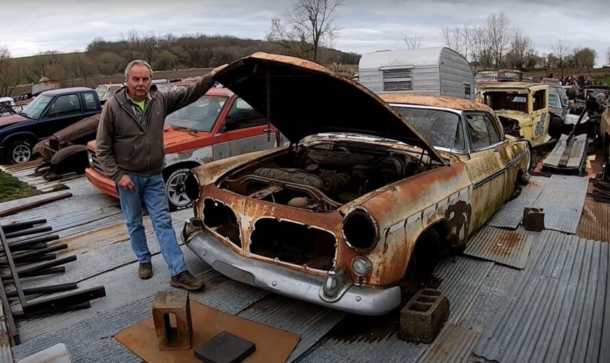 1955 Chrysler 300 HEMI Found in Junkyard, a Genuine Diamond in the Rough