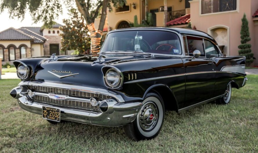 A 1957 Chevrolet Bel Air Hardtop With Two Doors Powered By An Intriguing 283ci V8 Engine