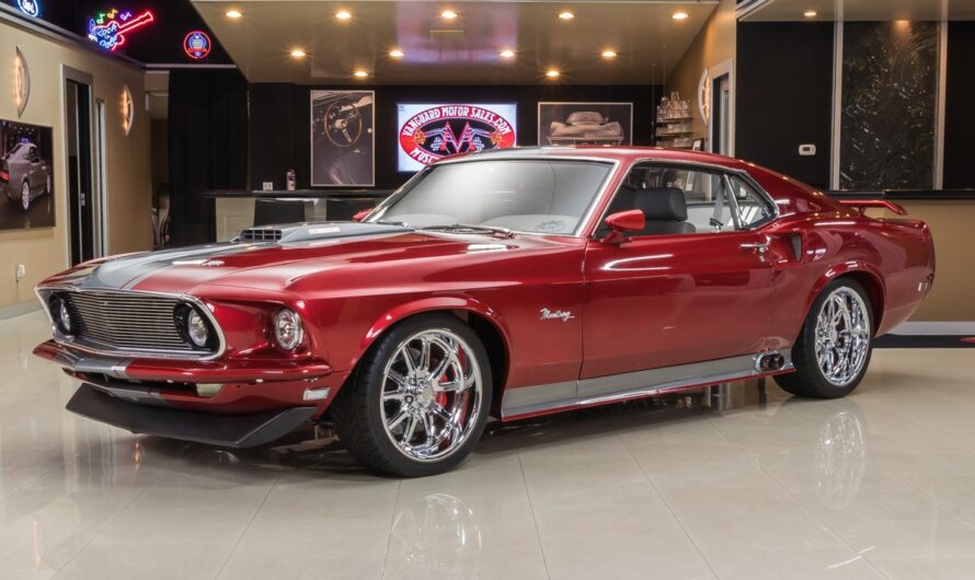 1969 Ford Mustang Fastback Restomod: Striking Interior and Exterior Featuring Quality Body Package and Impressive Paint Finish