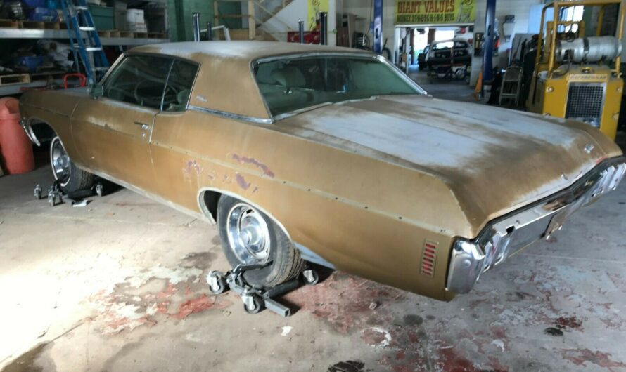 The 1970 Chevrolet Impala, Where the 454 Big-Block is Now Just a Fond Memory- Nearing Extinction