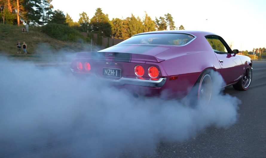 This 1972 Chevrolet Camaro Z28 holds a special place as Daddy’s Little “Pinkcess”