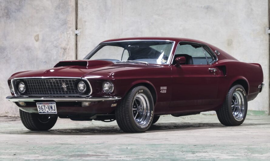 The 1969 Ford Mustang Boss 429 Fastback Stands Tall Among The Giants Of Automotive History