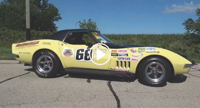 Black and Yellow- The 1968 Chevrolet Corvette Roaring with 450 HP and a Distinctive Livery