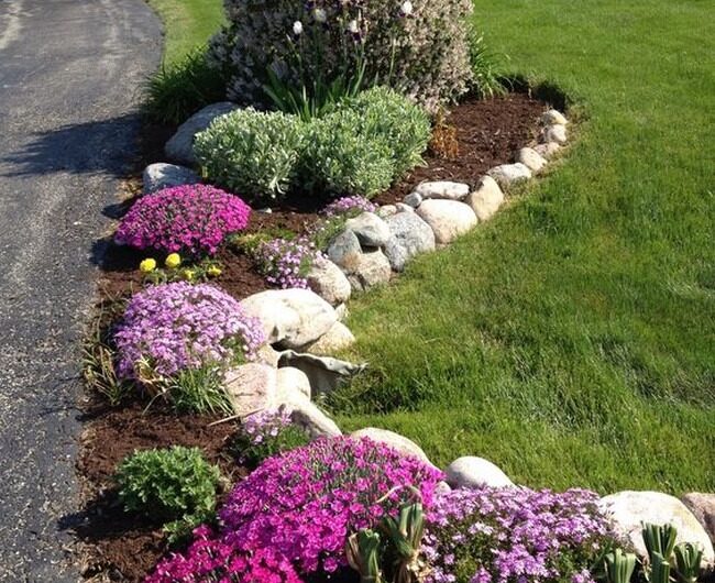 We create beautıful flower beds ın the ƴard and garden – 40 sımple ıdeas