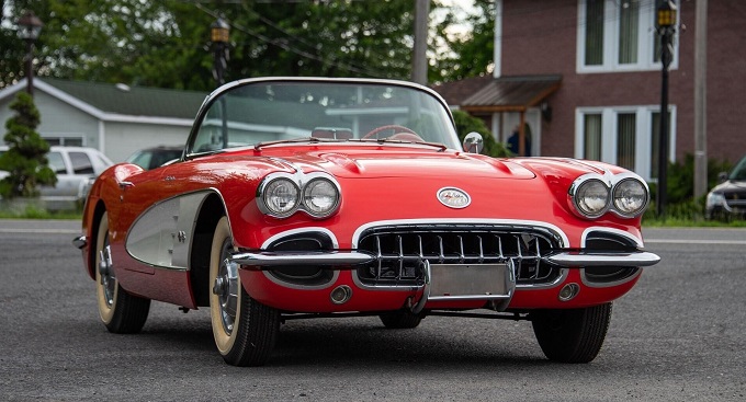 1958 Chevy Corvette with Fuel-Injected V8, Going Once, Going Twice, No Reserve!