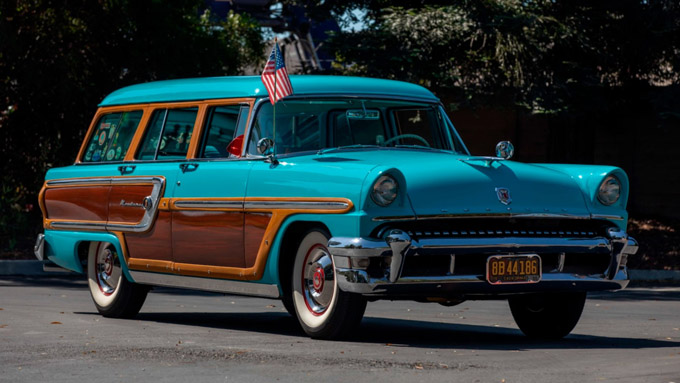 Embark on a Summer Road Trip in a Signed 1955 Mercury Monterey Woody, Where Nostalgia Meets Adventure