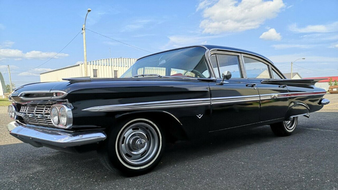 The Journey of a 1959 Chevrolet Impala with Original V8, Awaits an Astonishing Full Restoration!