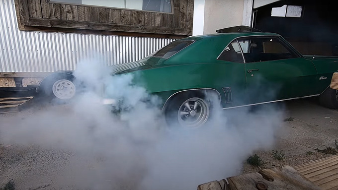 1969 Chevrolet Camaro Roars Back to Life, Igniting Nostalgia with Epic Burnouts!