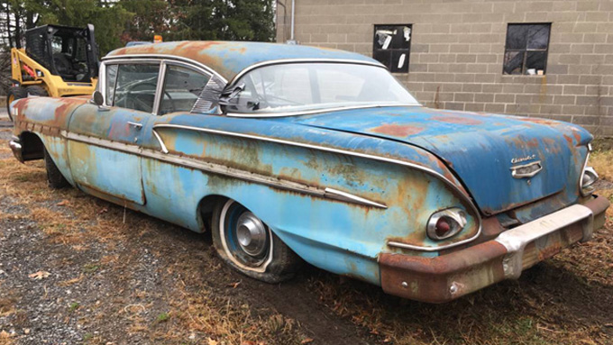 The 1971 Transformation of a Hidden 1958 Chevrolet Bel Air Gem