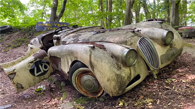 Discover Hidden Treasures: Rare Classic Cars Abandoned in Jungle Scrapyards