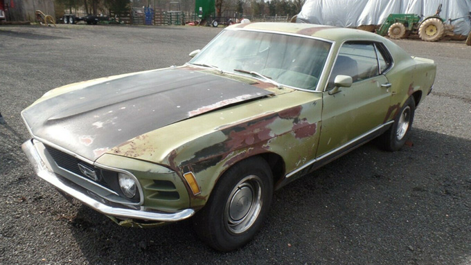 Reviving a Dual-Engine Beast: The 1970 Ford Mustang Mach 1 Restoration Project Calls for Resurrection!