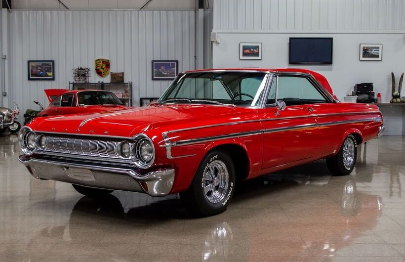 Unveiling the Rare Performance of the 1964 Dodge Polara 500 – A Street Wedge V8 Beast with Modest Looks