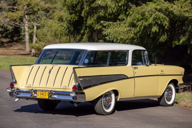 Rediscovering Iconic Style- The 1957 Chevrolet Bel Air Nomad – Unraveling the Legend