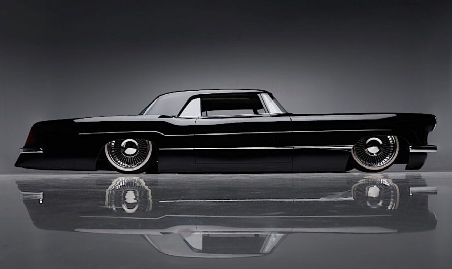 Vicious 1956 Lincoln Continental Is Long and Low, Has Mystery Mae West Signature