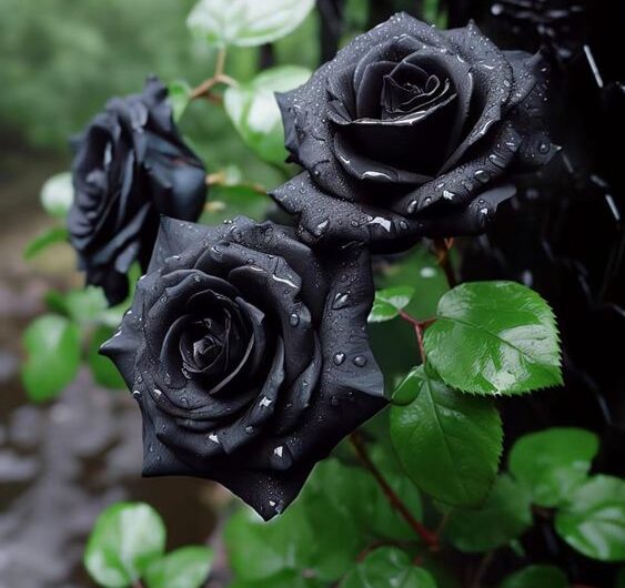 The Enchantıng Beauty of Black Roses