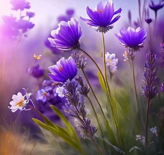 The Enchantıng World of Purple Flowers