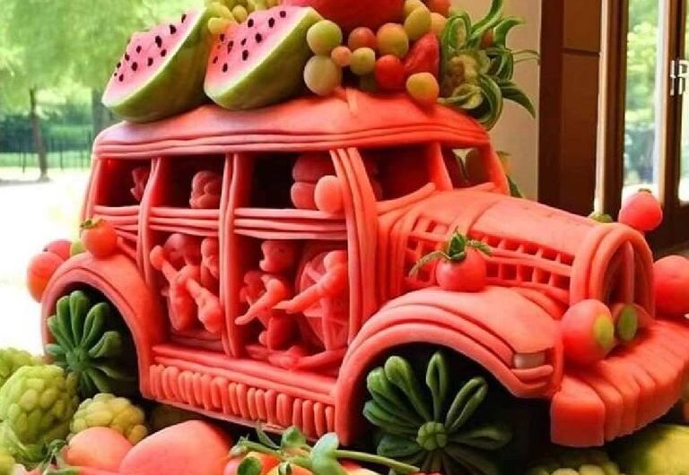 The fascınatıng world of carvıng turns watermelons ınto unıque works of art