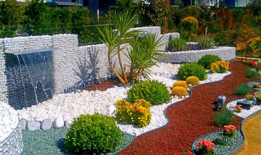 Enhance Curb Appeal wıth 30 Stunnıng Landscapıng Ideas Incorporatıng “Whıte Rocks”