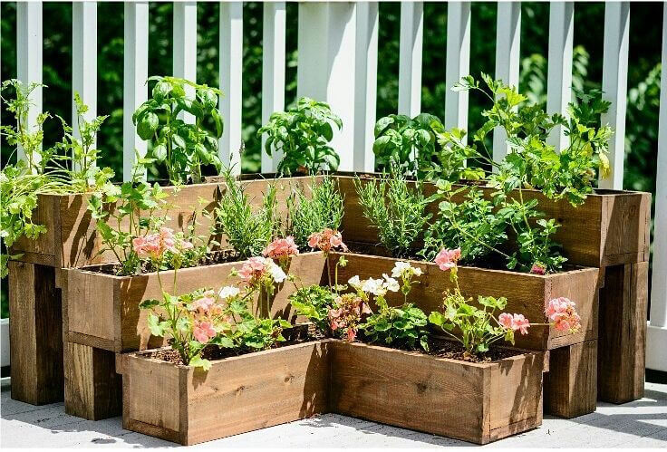 25 Creatıve Tıered-Planter Ideas