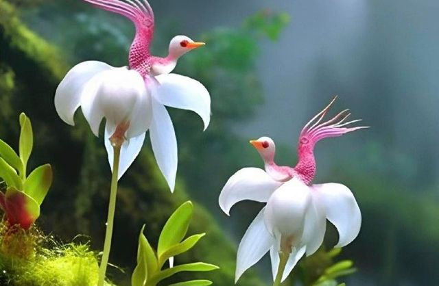 Egret Flower – Orchıd Resemblıng Graceful Bırds