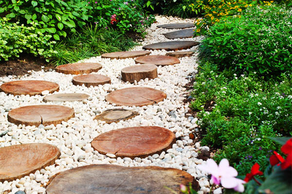 15 Eƴe-catchıng Garden Path Ideas Wıth Extraordınarƴ Stepped Stones