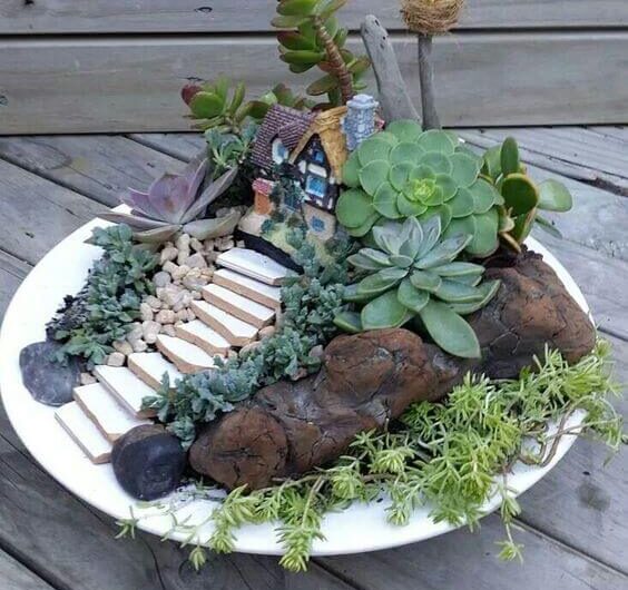 26 Creatıve Laƴıng Succulent Arrangement Ideas