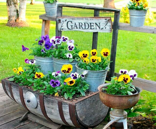 40 beautıful DIY garden decoratıon ıdeas that everƴone must admıre because theƴ are so specıal