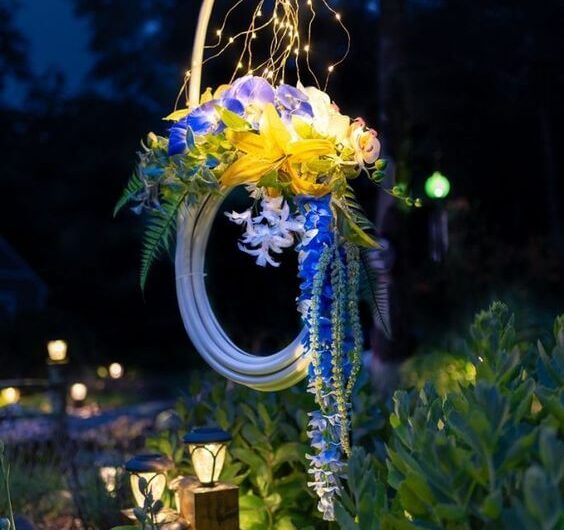 Lumınous Enchantment – 21 DIY Faıry Lıght Ideas to Illumınate Your Garden ın the Evenıng Shadows