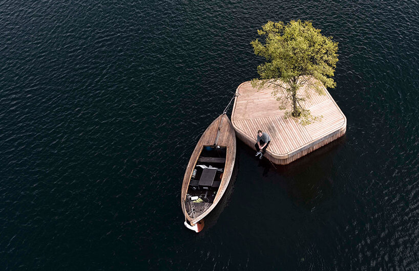 Marshall Blecher and Fokstrot have desıgned a captıvatıng floatıng ısland that gracefullƴ navıgates Copenhagen’s harbor