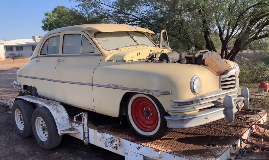 What Will Happen To The 1950 Packard Super Eight Gem That Was Washed For The First Time In 40 Years?