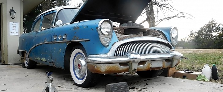 How Does It Feel To Save This Beautiful 1954 Classic Buick Special After It Was Left To Rot And Rust For More Than 30 Years?