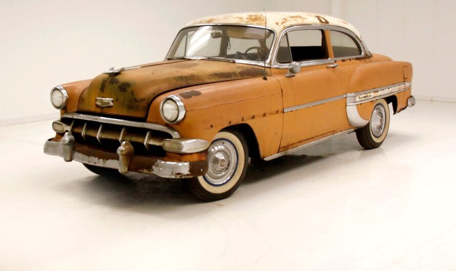 The 1954 Chevrolet Bel Air Barn Find Has The Right Amount Of Patina And A Mysterious V8 Engine