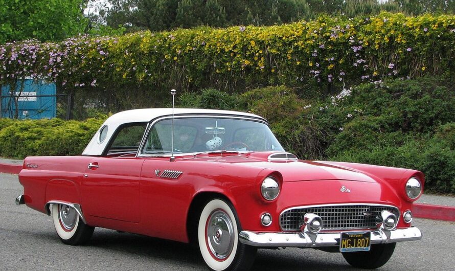 1955 Ford Thunderbird: Revving Up Nostalgia in American Automotive History