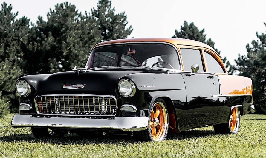 1955 Chevrolet 210 Scortch Was Born After 8 Years of Work, Shows Just 15 Miles