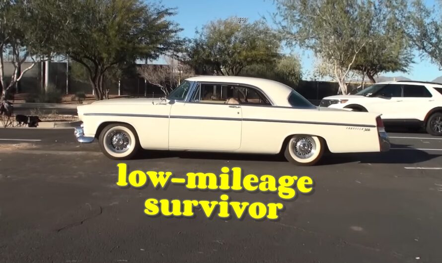 1956 Chrysler 300B Kept in a Storage Unit for 40 Years Is Still All-Original and Gorgeous