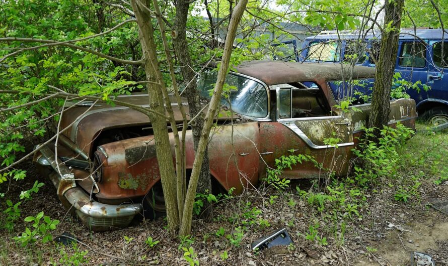 1956 Pontiac Safari Rotting Away in a Backyard Is Rarer Than a Chevrolet Nomad