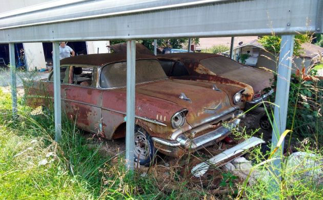 1957 Rusty Chevrolet Bel Air is yearning for a new home to rely on