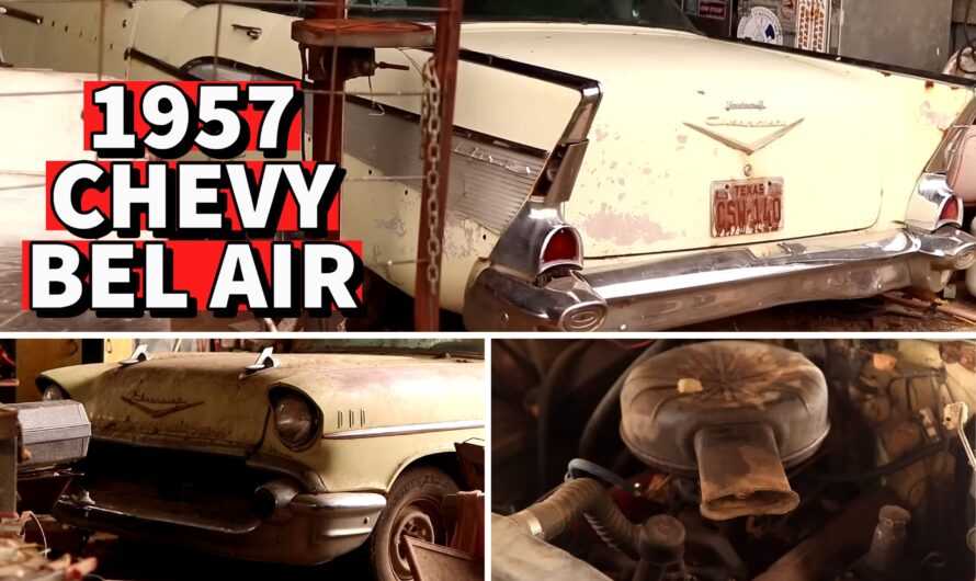 1957 Chevrolet Bel Air Gets Rescued After 35 Years in a Barn, V8 Comes Back to Life