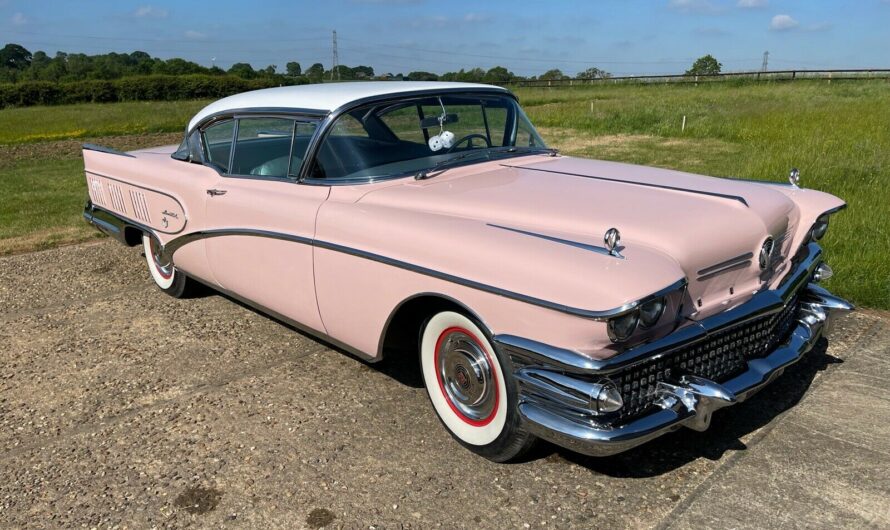 1958 Buick Limited Is A Perfect Wonder With An Elegant, Super Captivating Pink Color That Captures The Hearts Of Viewers