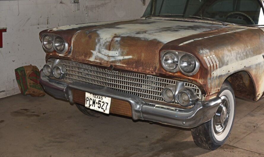 1958 Chevrolet Impala: After 46 Years Off the Road, Flaunting Texas Sunburn and Mighty V8 Muscle