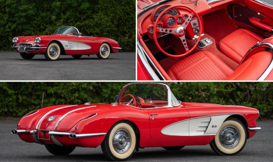 1958 Chevy Corvette With Fuel-Injected V8 Going Under the Gavel at No Reserve