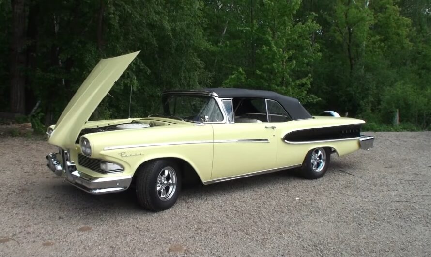 The 1958 Edsel Pacer Convertible Took Four Years To Restore – A One-Year Miracle