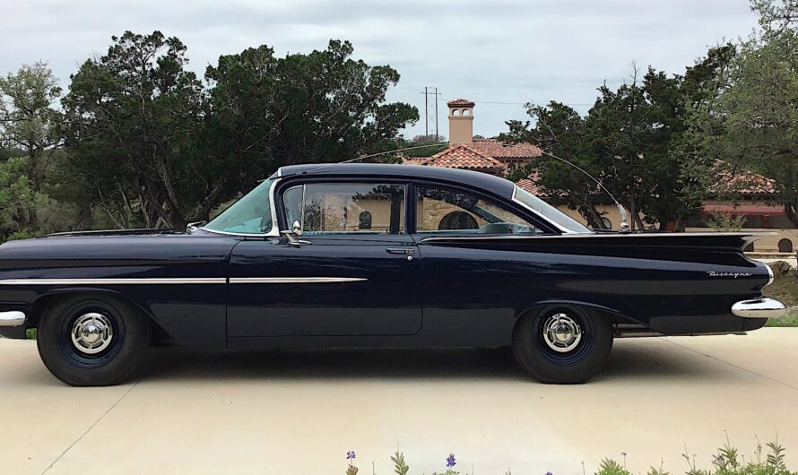 1959 Chevrolet Biscayne Was One Sinister Police Car, Still Looks Menacing