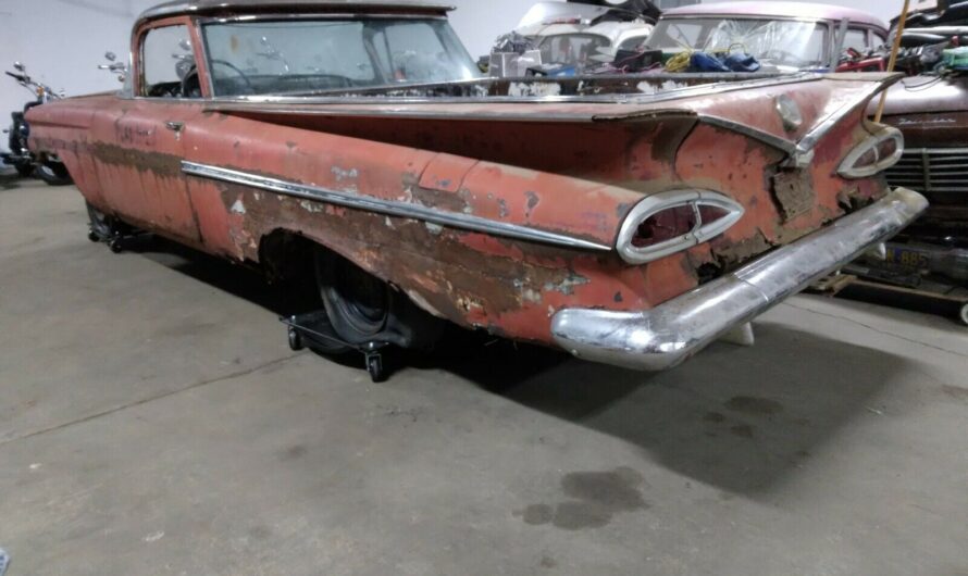 1959 Chevrolet El Camino Spent Decades in a Kentucky Barn, Ambitious Project